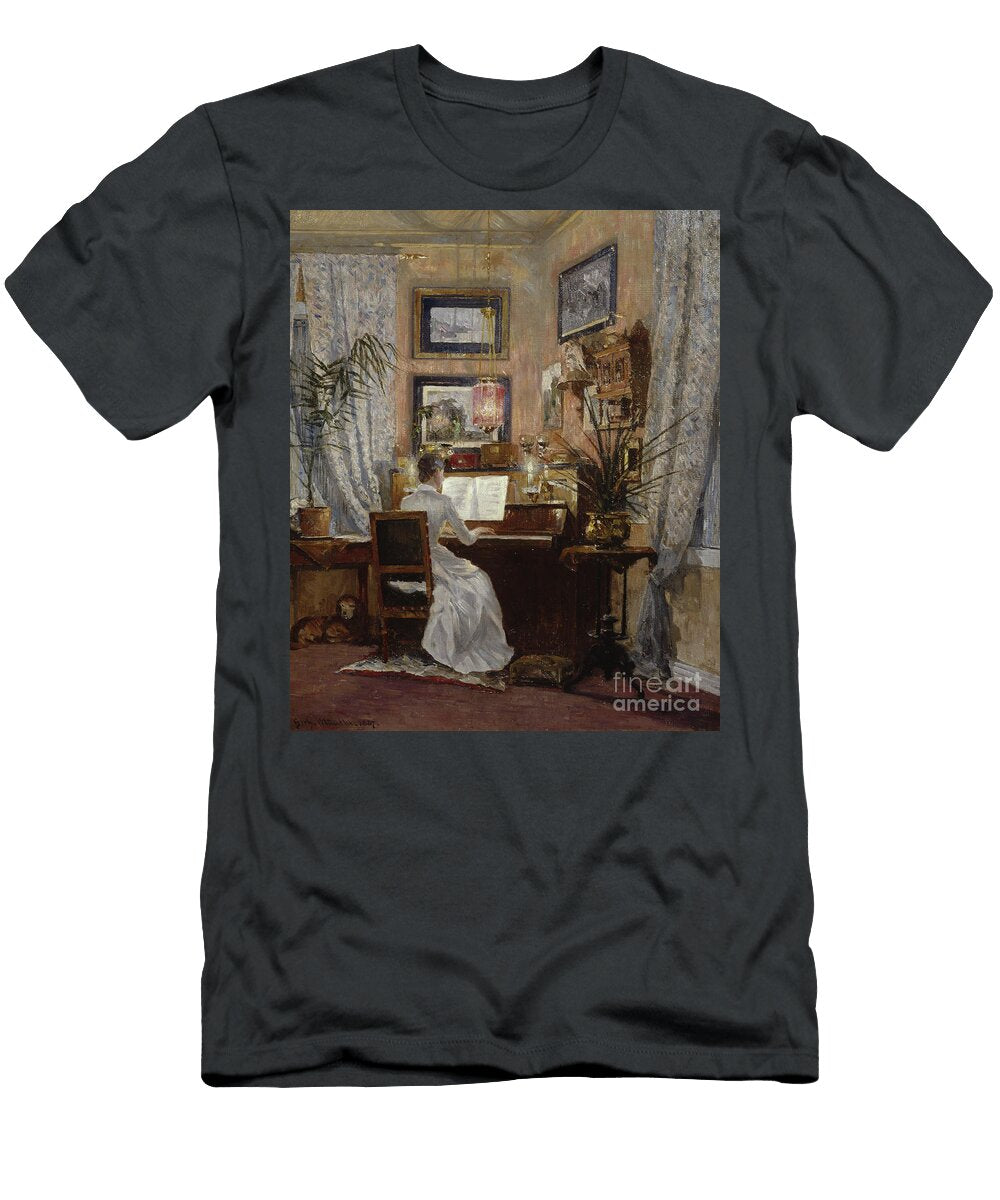 The Home in Sandvika 1887 Gerhard Peter Frantz Vilhelm Munthe T-Shirt
