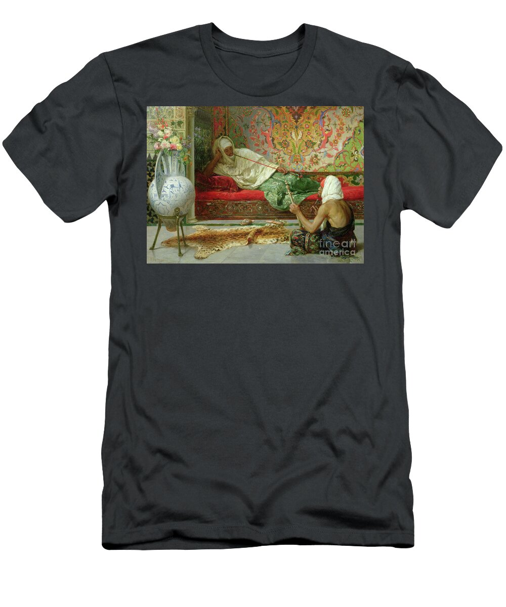 The Hookah Pipe Tomas Moragas Y Torras T-Shirt