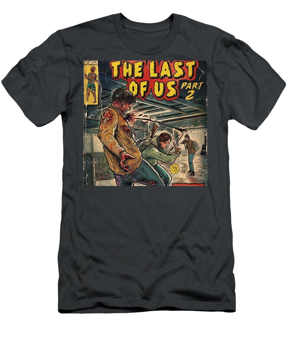 The Last of US Intro Fanart Ii Scott Robinson T-Shirt