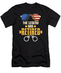 The Legend Has Retired Police Officer Retirement Maximus Designs T-Shirt