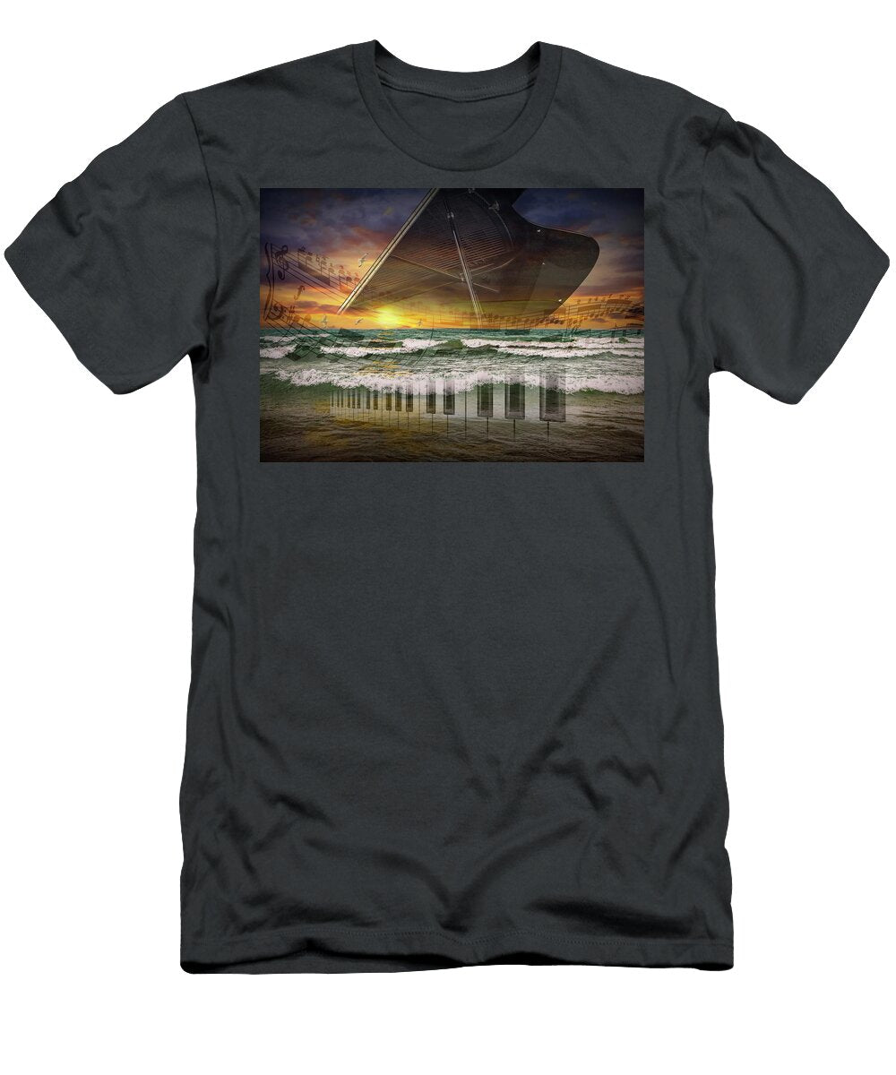 The Musical Sound of Sunset Randall Nyhof T-Shirt