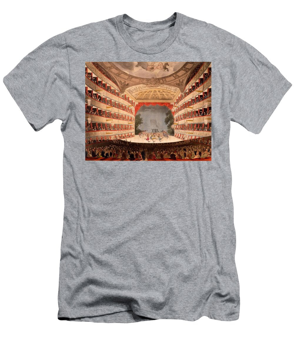 The Opera House London T Pugin Ac Rowlandson T-Shirt