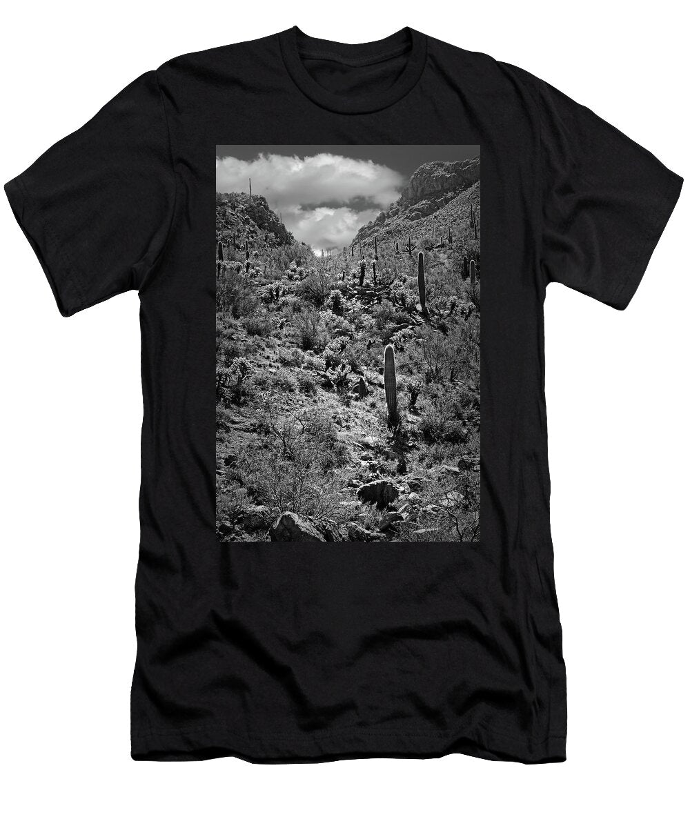 The Pass Saguaro National Park Arizona Nikolyn Mcdonald T-Shirt