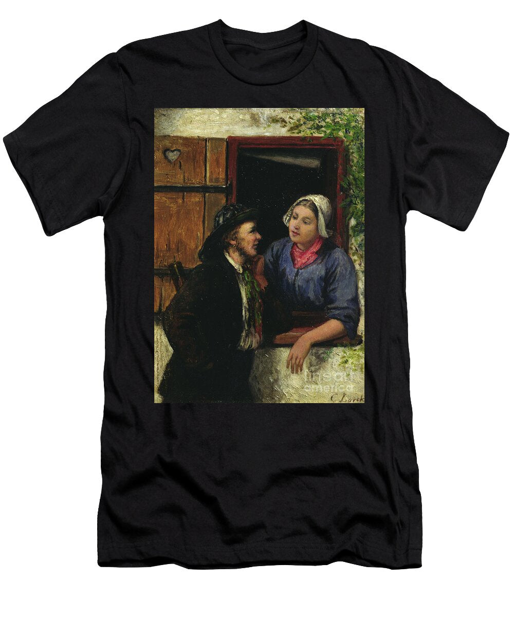 The Pilot and His Wife 1881 Carl Julius Lorck T-Shirt