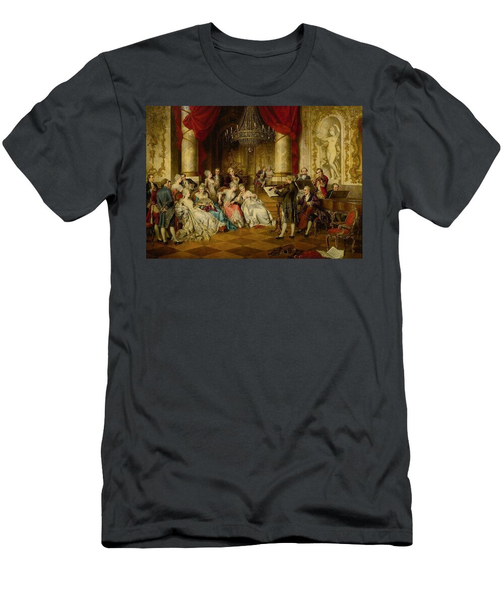 The Recital Art Carl Schweninger Jr German T-Shirt