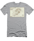 The Scilly Isles Vintage Nautical Map and Admirality Chart 34 1911 Carol Japp T-Shirt