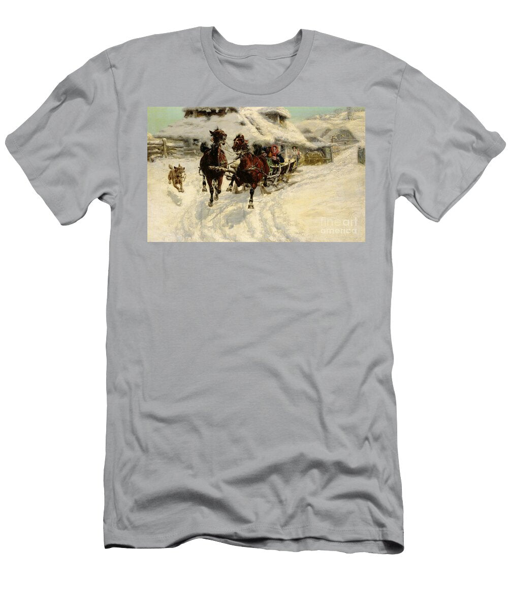 The Sleigh Ride Jfj Vesin T-Shirt