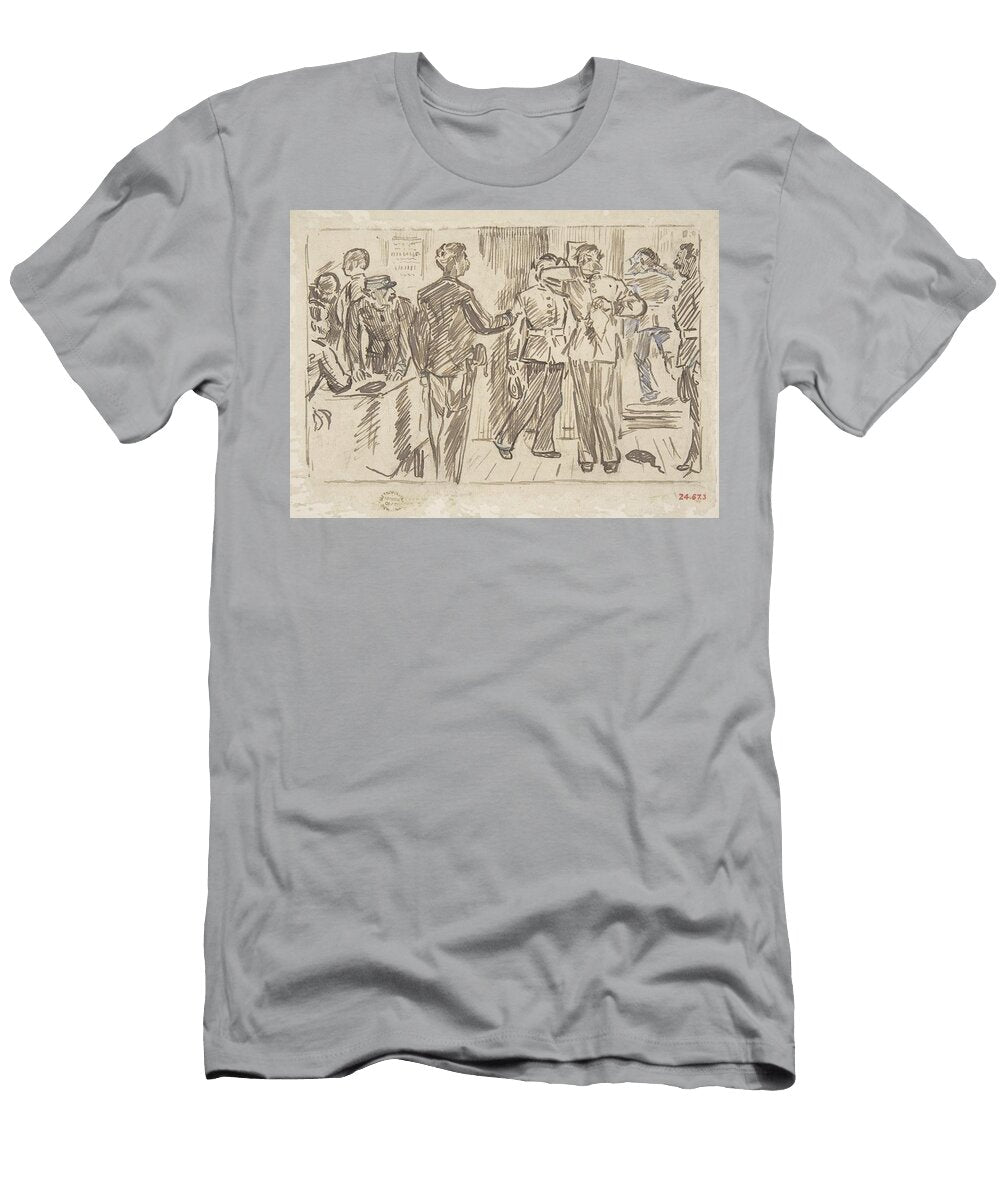 The Soldiers Tearold Song Charles Samuel Keene T-Shirt