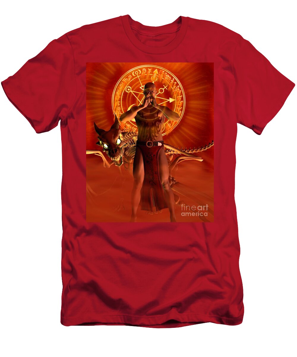 The Sorcerer Meditation Fairy Fantasies T-Shirt