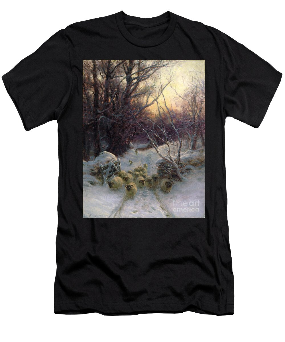 The Sun Had Closed the Winter Day Joseph Farquharson T-Shirt