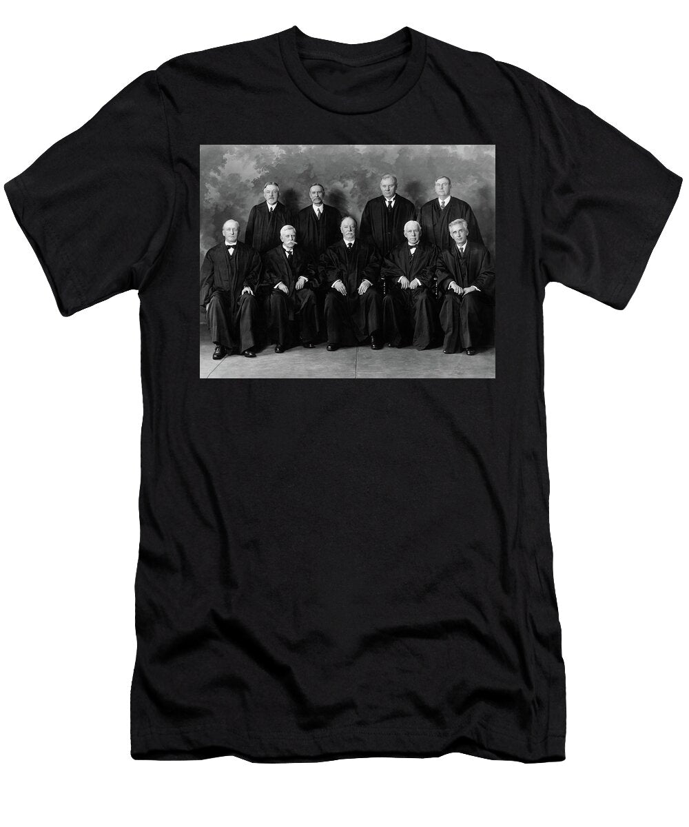The Taft Court Supreme Court Group Portrait 1925 War Is Hell Store T-Shirt