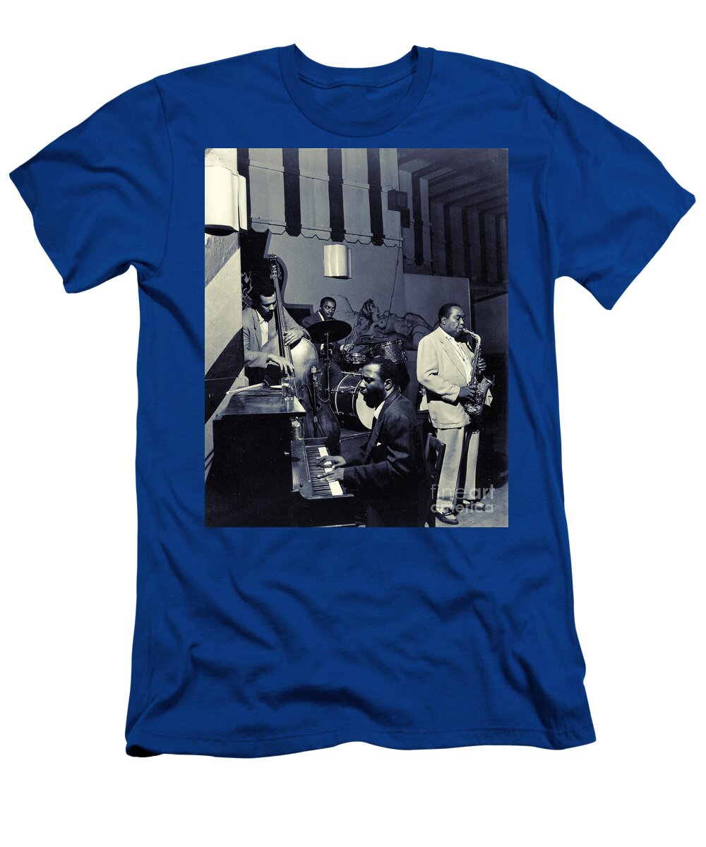 The Thelonious Monk Trio Roy Hanes Chrles Mingus and Diane Hocker T-Shirt