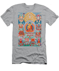 The Twelve Primordial Teachers of Dzogchen Tonpa Chu Ni Sergey Noskov T-Shirt