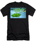 The Water Lily and the Umbrella Nikolyn Mcdonald T-Shirt