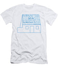 The White House Jersey with Text Design Barefoot Bodeez Art T-Shirt