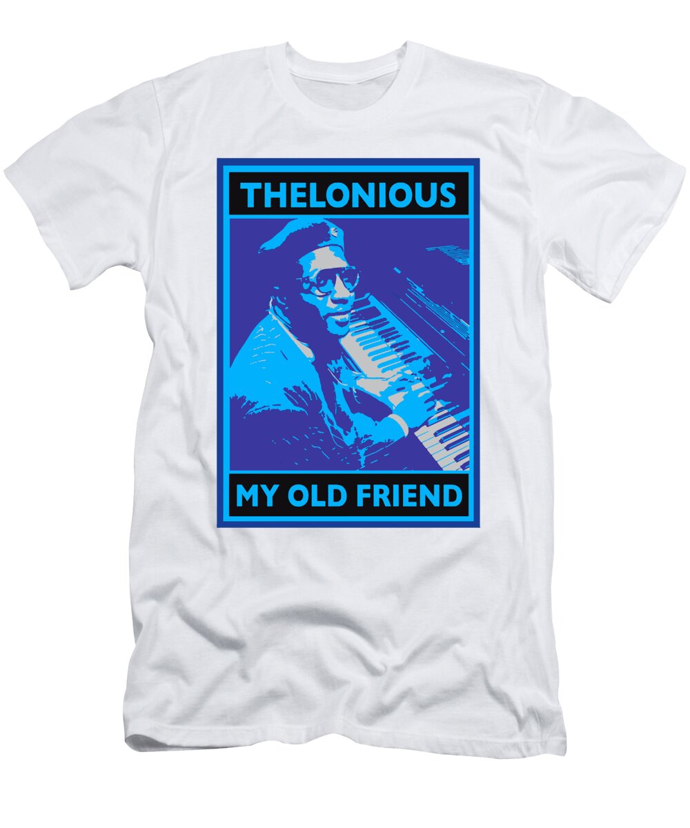 Thelonious Monk Helen D Drake T-Shirt