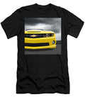 Theres a Storm Coming Camaro Ss Square Gill Billington T-Shirt