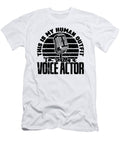 This Is My Human Retro Voice Acting Voice Actors Tshirtconcepts Marvin Poppe T-Shirt