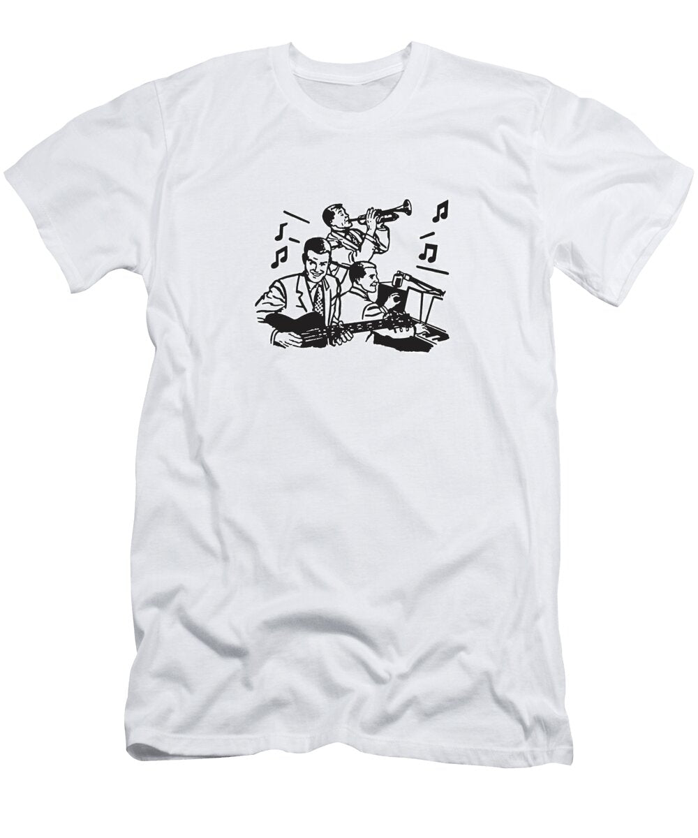 Three Piece Band Csa Images T-Shirt