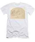 Three Women and a Child on a Roof Art Adrian Ludwig Richter German T-Shirt