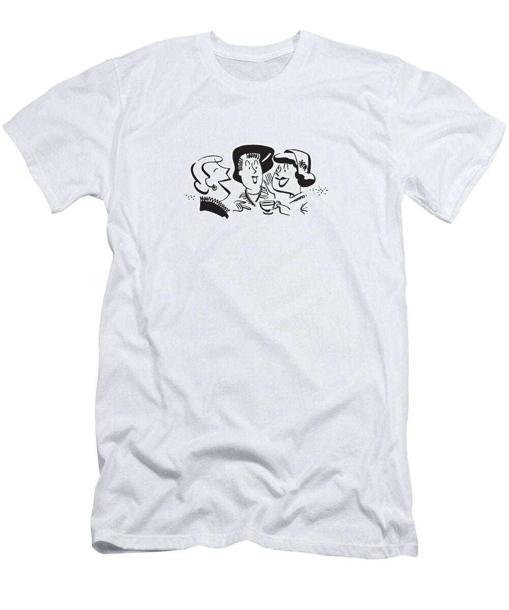 Three Women Talking Csa Images T-Shirt