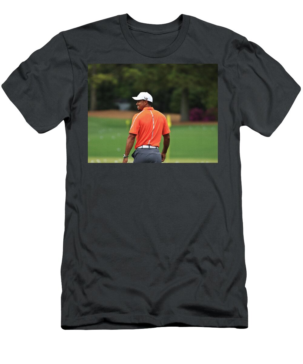 Tiger At the Masters Michael Nelms T-Shirt
