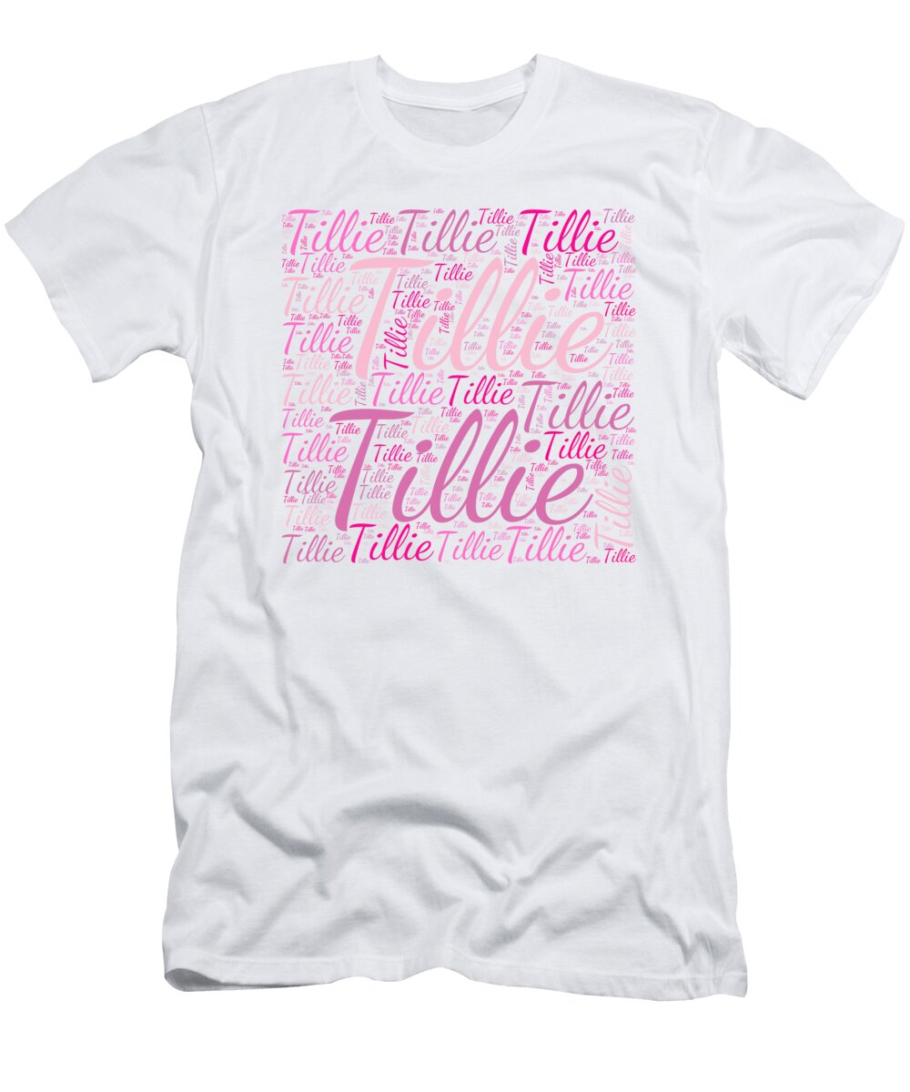 Tillie Names Without Frontiers Vidddie Publyshd T-Shirt