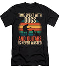 Time Spent with Dogs and Guitars Is Never Wasted Sophie Eleanor T-Shirt
