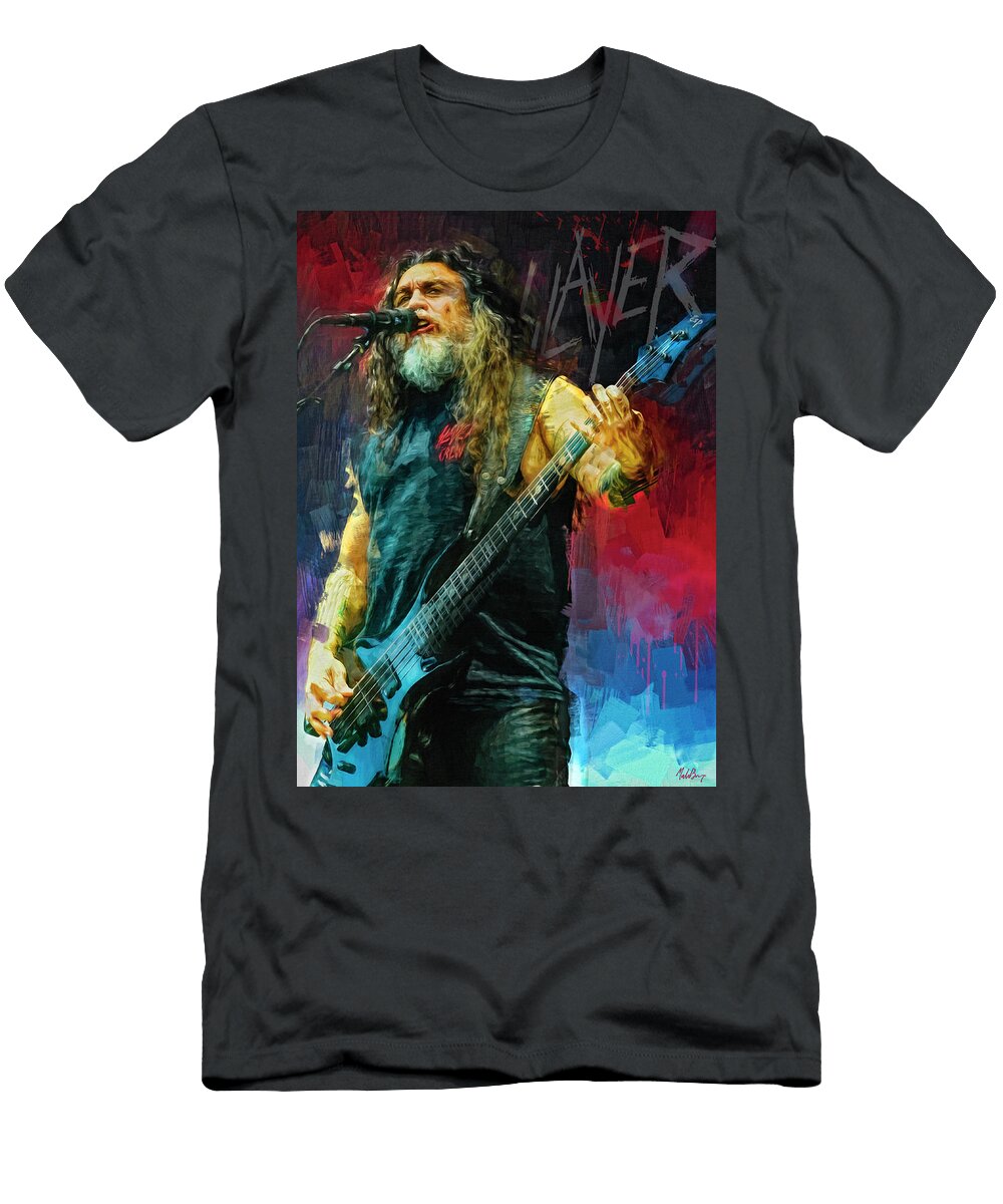 Tom Araya Slayer Mal Bray T-Shirt