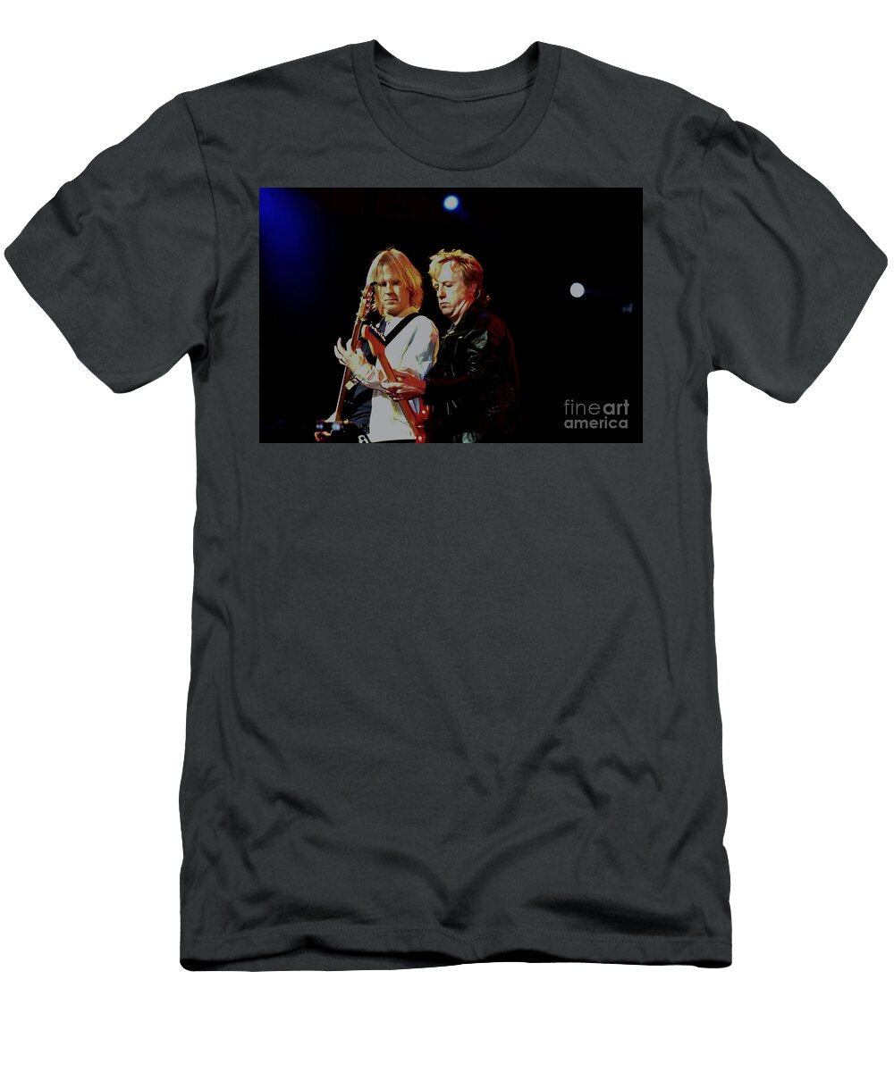 Tom Hamilton and Brad Whitford Aerosmith Concert Photos T-Shirt