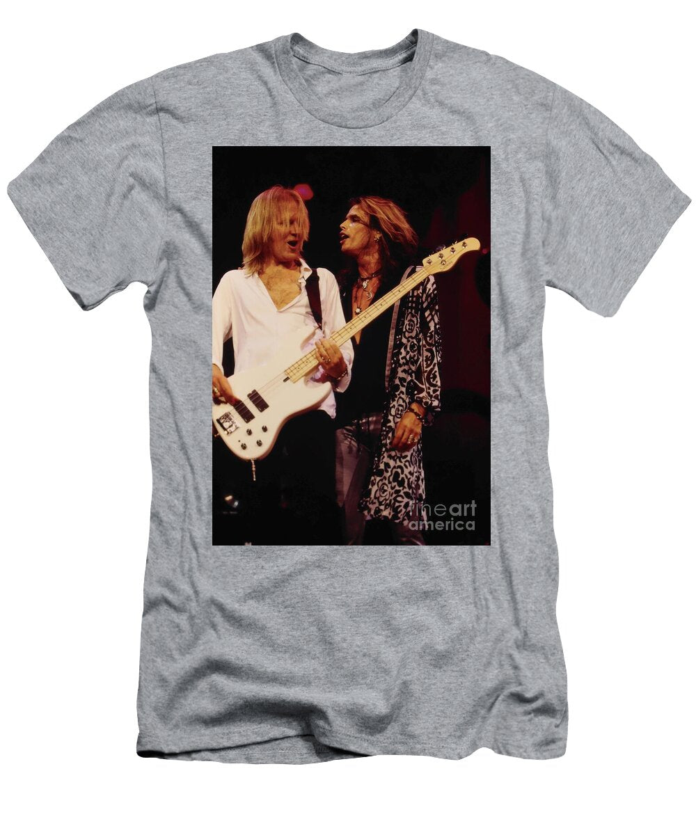 Tom Hamilton and Steven Tyler Aerosmith Concert Photos T-Shirt