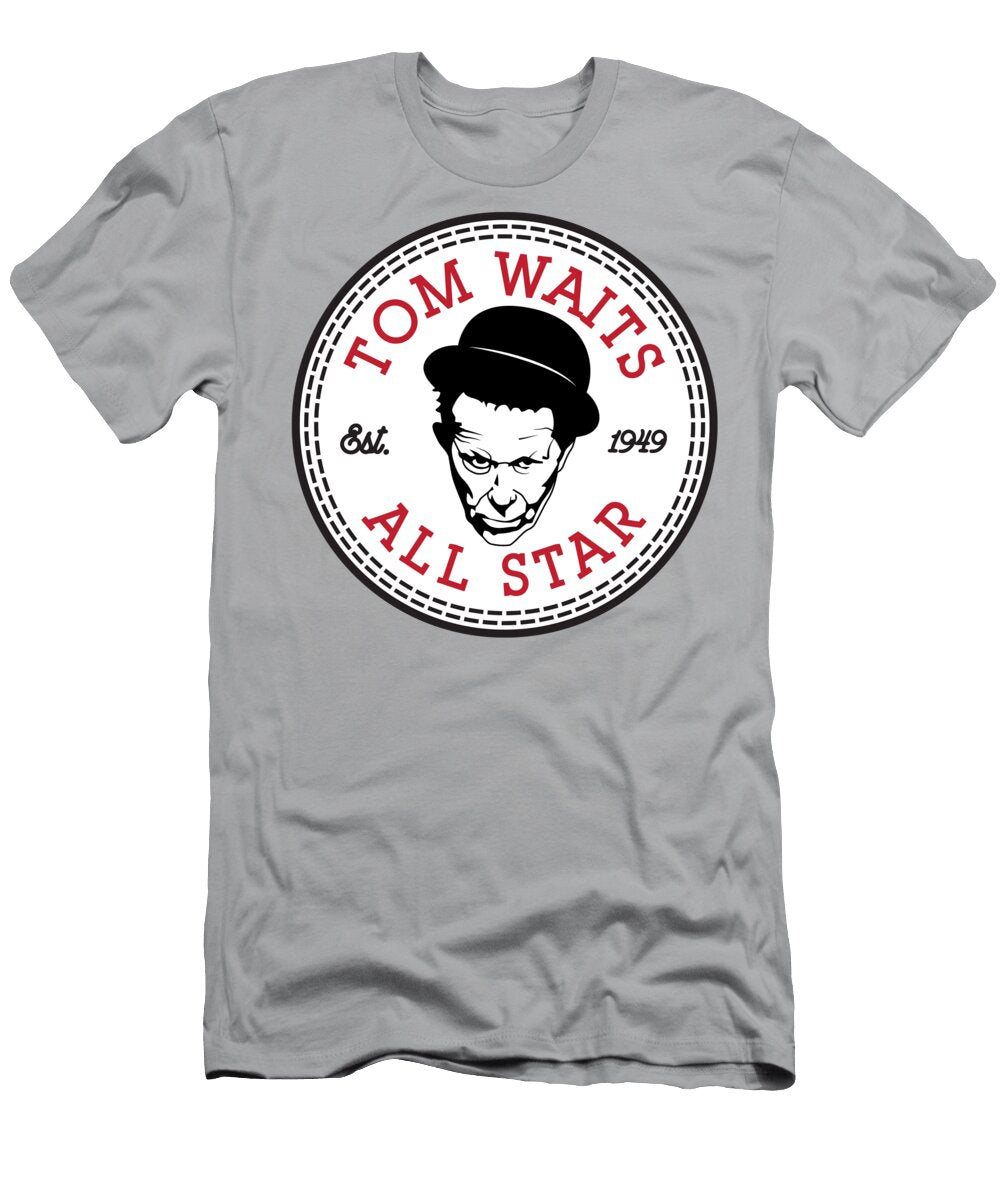 Tom Waits All Star Converse Logo Diah Kezia Yuniar T-Shirt