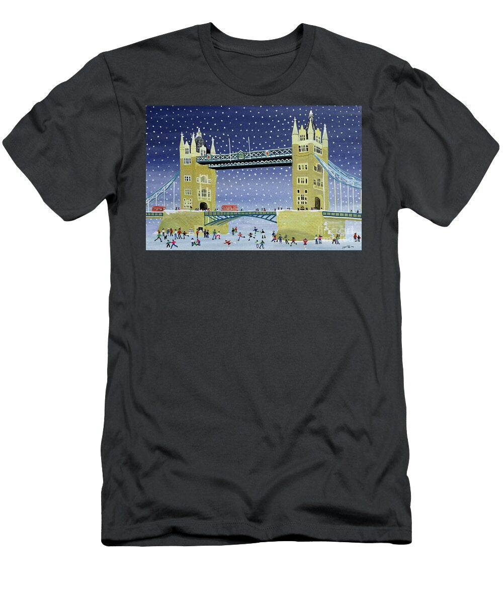 Tower Bridge Skating on Thin Ice Judy Joel T-Shirt