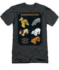Toy Building Block Animal Patents Colorized Patent Print Black Pearl Greg Edwards T-Shirt