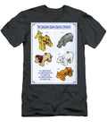 Toy Building Block Animal Patents Colorized Patent Print Blueprint Greg Edwards T-Shirt