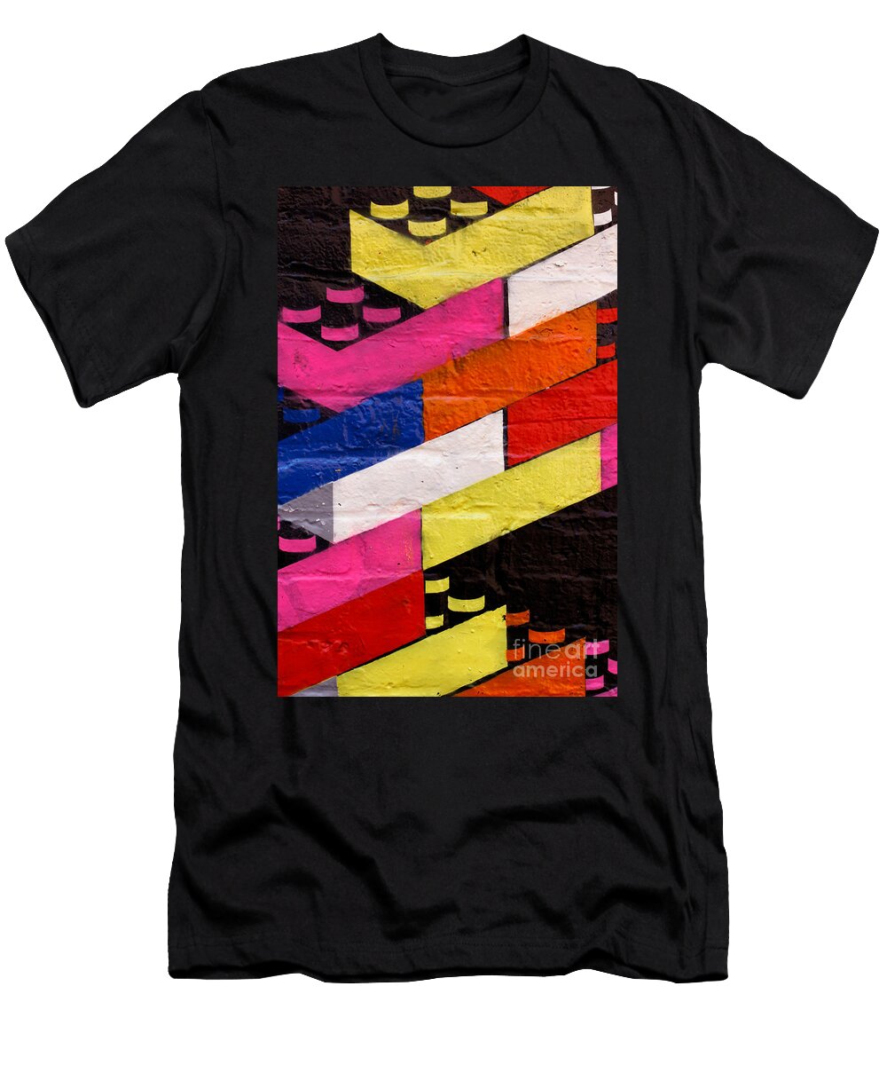 Toy Building Brick Graffiti Jannis Werner T-Shirt