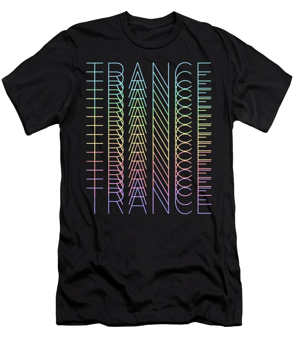 Trance Techno Edm Music DJ Rave Party Festival 1 T-Shirt