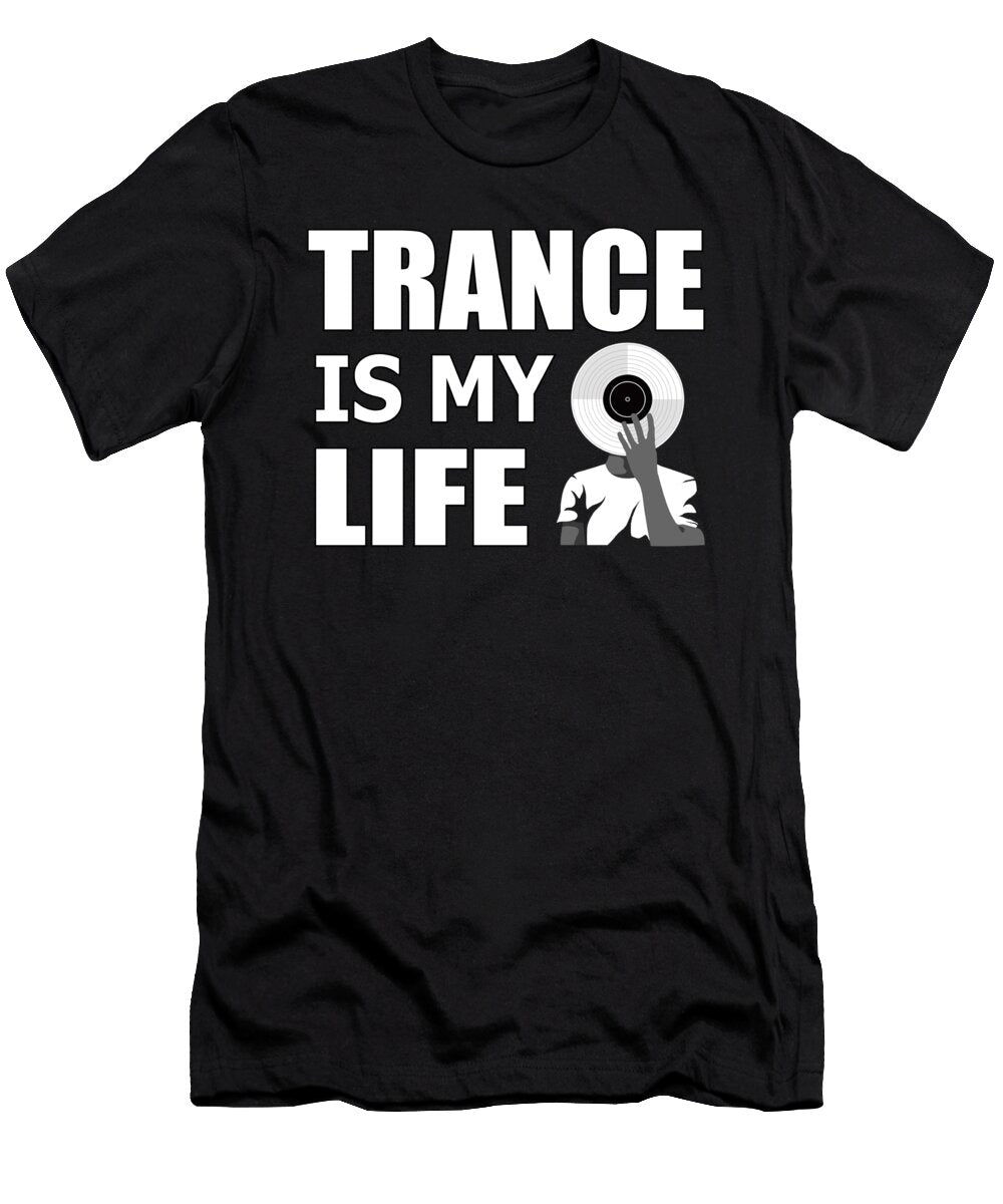 Trance Techno Music Rave DJ House Dance Gift Idea Tshirtconcepts Marvin Poppe T-Shirt