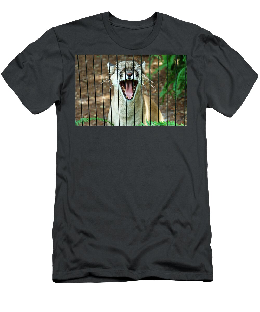 Trapped in a Cage Aimee L Maher T-Shirt