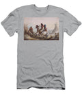 Trappers and Snake Indians Conversing By Signs C1837 Alfred Jacob Miller T-Shirt