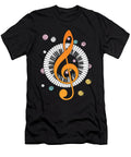 Treble Clef Piano Player Pianist Grand Piano Gift Thomas Larch T-Shirt