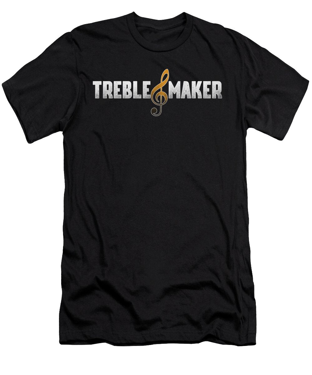 Treble Maker Clef Music Musician Notes Compose Gift Thomas Larch T-Shirt