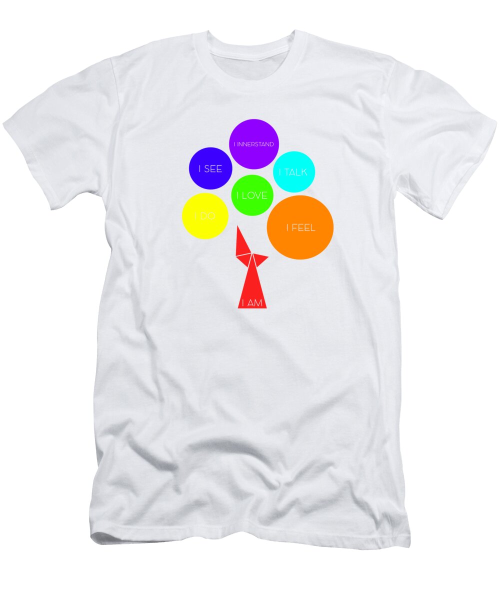 Tree of Chakras3 Az Jackson T-Shirt