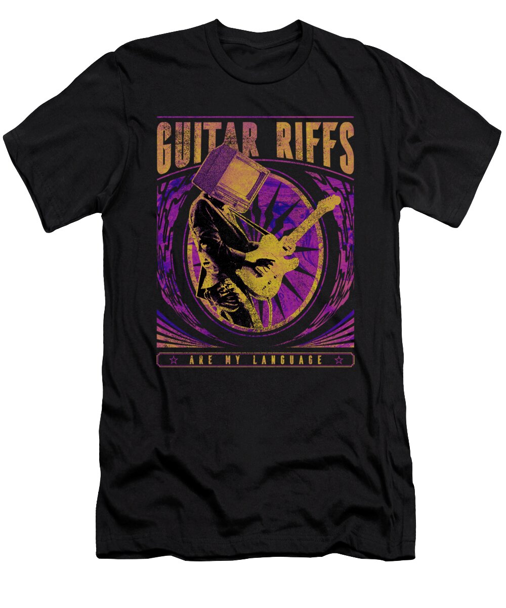 Trippy Guitar Riffs Me T-Shirt