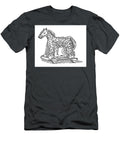 Trojan Horse Drawing Frank Ramspott T-Shirt