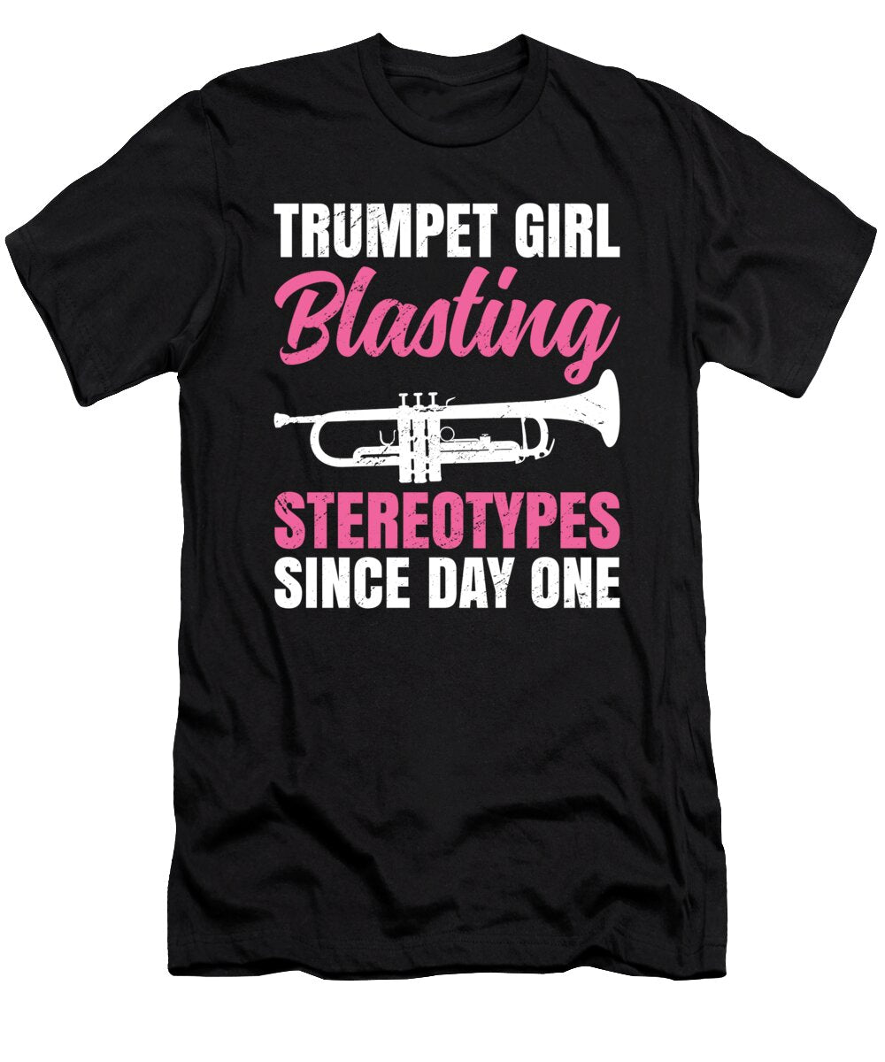 Trumpet Player Trumpeter Trumpet Girl Me T-Shirt