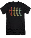 Trumpet Vintage Music Notes Musician Musical Instrument Gift Thomas Larch T-Shirt