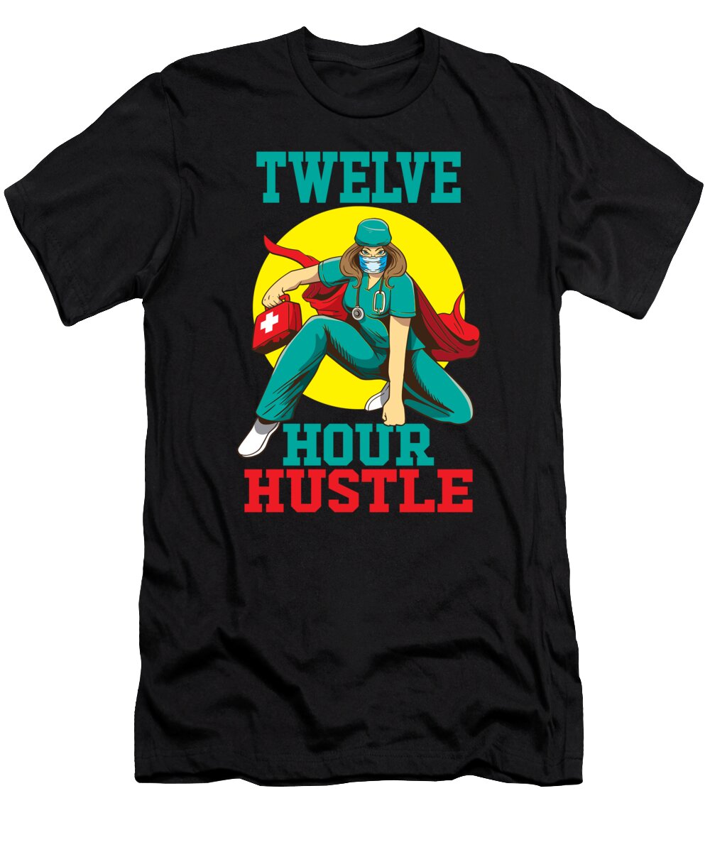 Twelve Hour Hustle Honey Shop Art T-Shirt