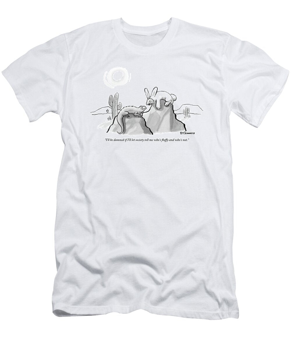 Two Lizards in the Desert Converse Benjamin Schwartz T-Shirt