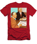 Two Men Looking At a Sales Report Csa Images T-Shirt